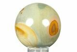 Polished Polychrome Jasper Sphere - Madagascar #283284-1